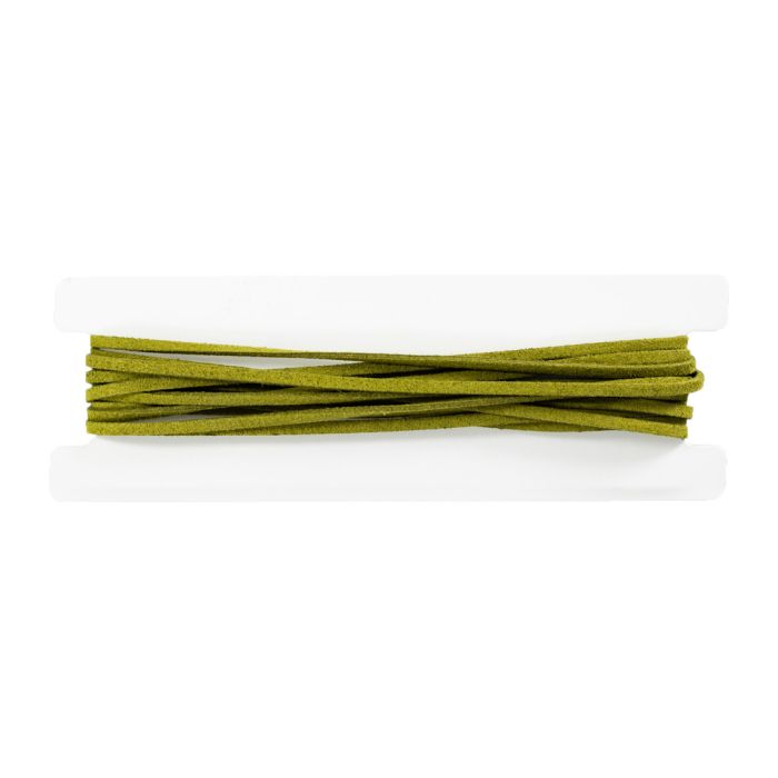 Veloursband oliv 3 mm, Bild 1 von 5