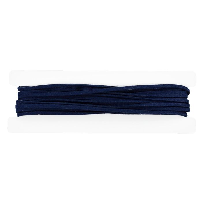 Veloursband marineblau 3 mm, Bild 1 von 5