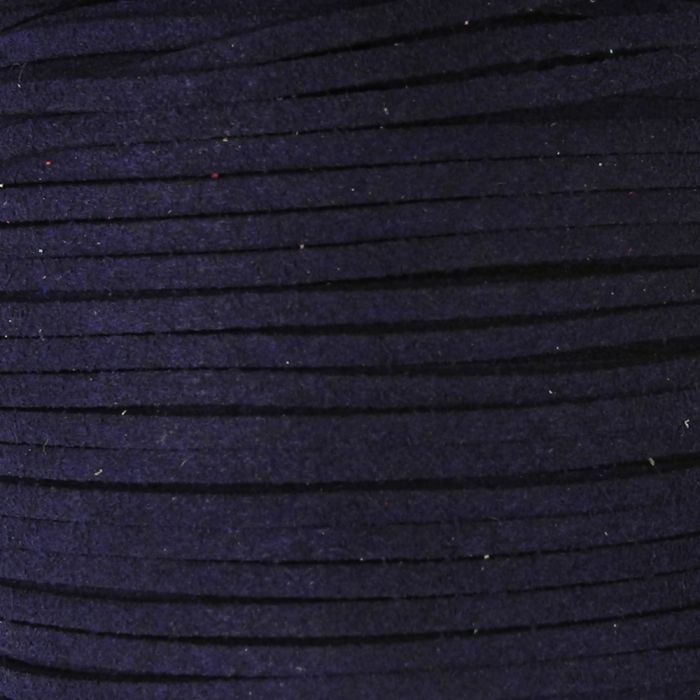 Veloursband marineblau 3 mm, Bild 2 von 5