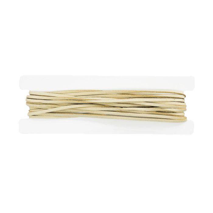 Veloursband natur 3 mm 5 m 1612-03547 4016490132257  
