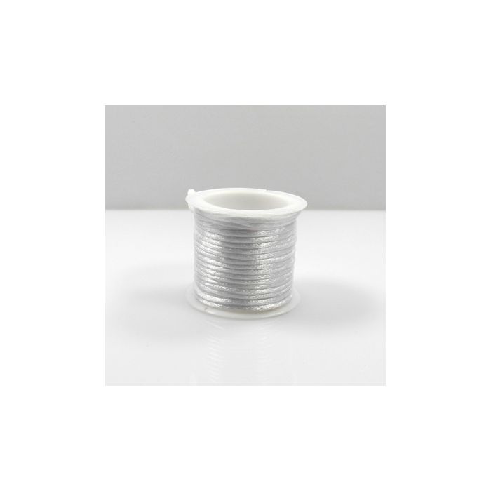 Polyesterkordel weiß 2 mm 1 Spule = 5 mtr, Bild 1 von 2