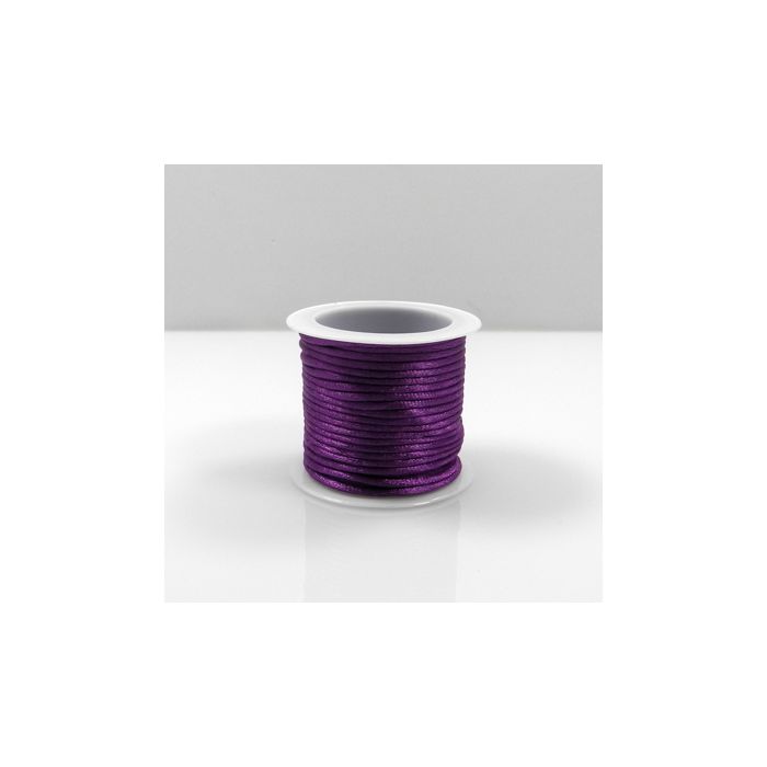 Polyesterkordel lila 2 mm 1 Spule = 5 mtr, Bild 1 von 2