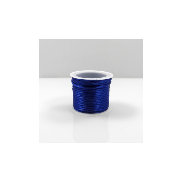 Seidenkordel blau 2 mm 1 Spule = 5 mtr 5Sp 1651-02171 4016490739357  