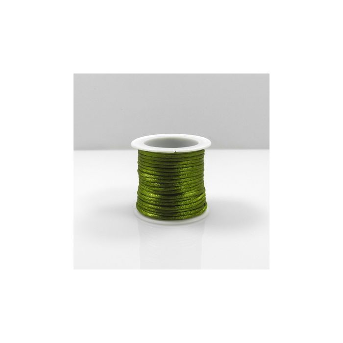 Polyesterkordel oliv 2 mm 1 Spule = 5 mtr, Bild 1 von 2