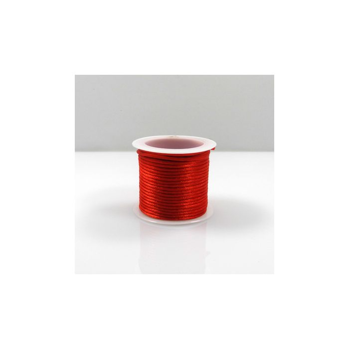 Polyesterkordel hellrot 2 mm 1 Spule = 5 mtr, Bild 1 von 2
