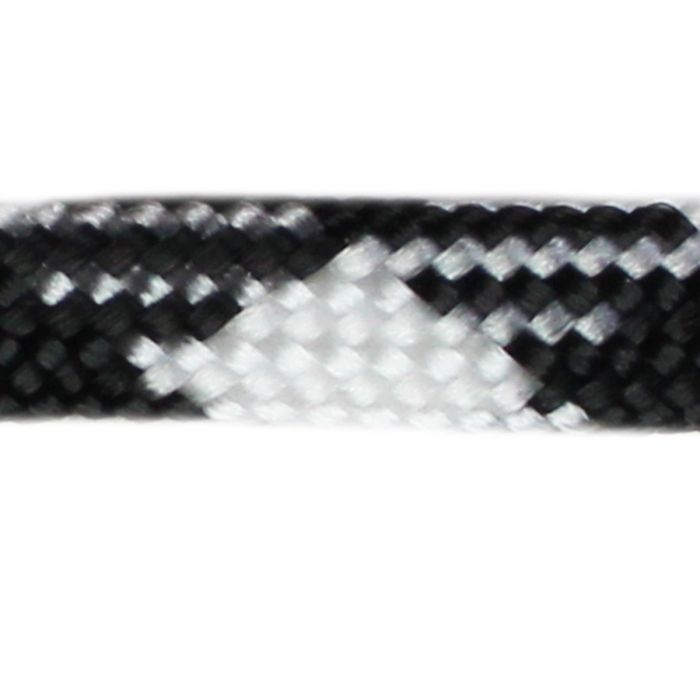 Paracord-Garn rund 4 mm Schwarz Weiß Mix – 50 m, Bild 2 von 2