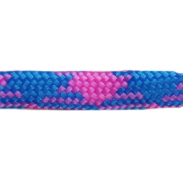 Paracord-Garn rund 4 mm Pink Azurblau Mix – 50 m, Bild 1 von 2