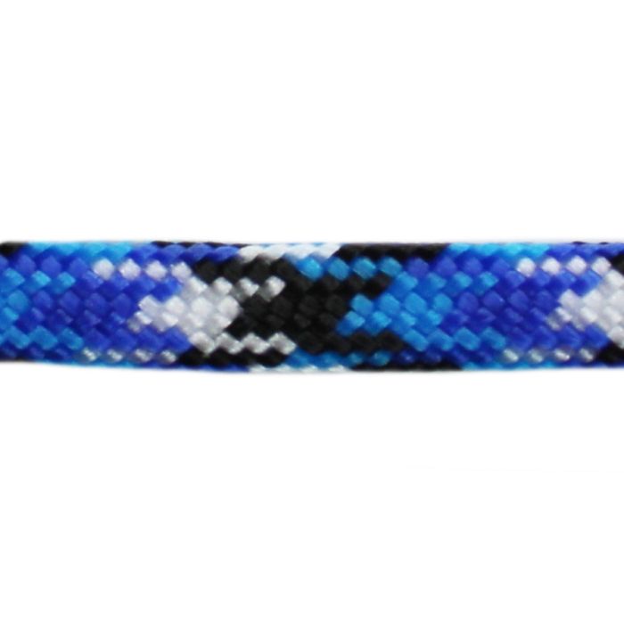 Paracord-Garn rund 4 mm Blau Schwarz Grau Mix – 50 m, Bild 1 von 2