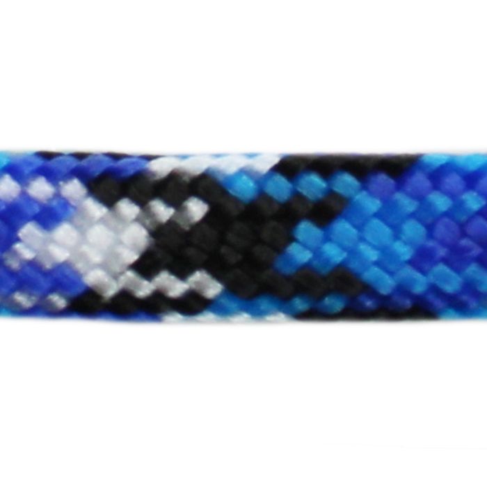 Paracord-Garn rund 4 mm Blau Schwarz Grau Mix – 50 m, Bild 2 von 2