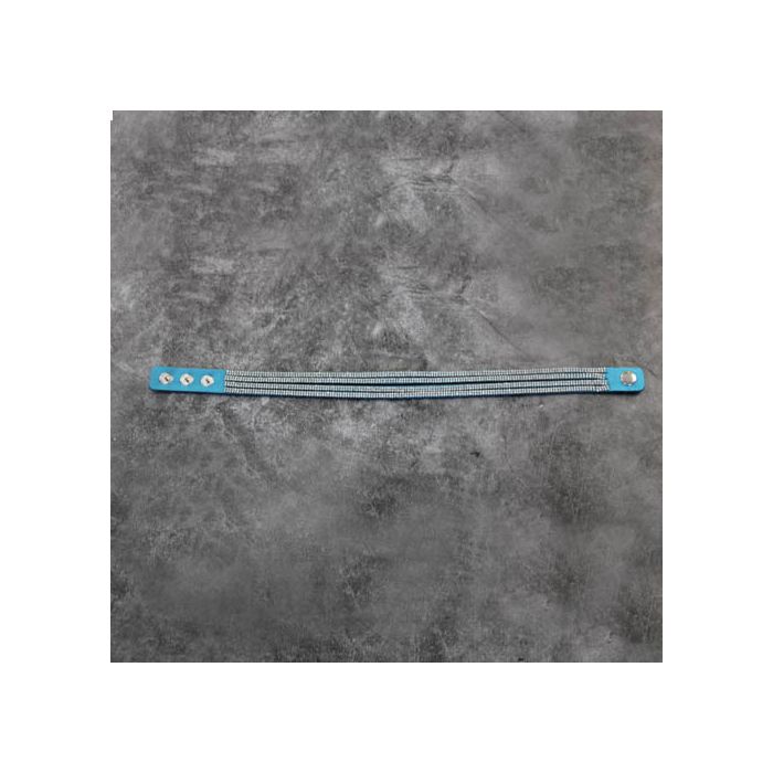 Armband in Strassoptik hellblau kristall ca. 40 cm 1680-01181 4016490800620  