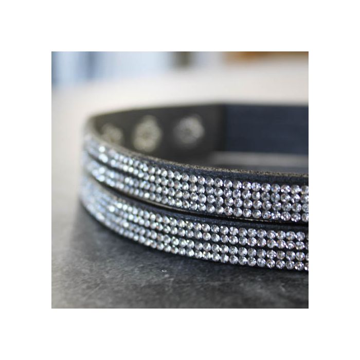 Armband in Strassoptik grau kristall ca. 40 cm 1680-01461 4016490800590  