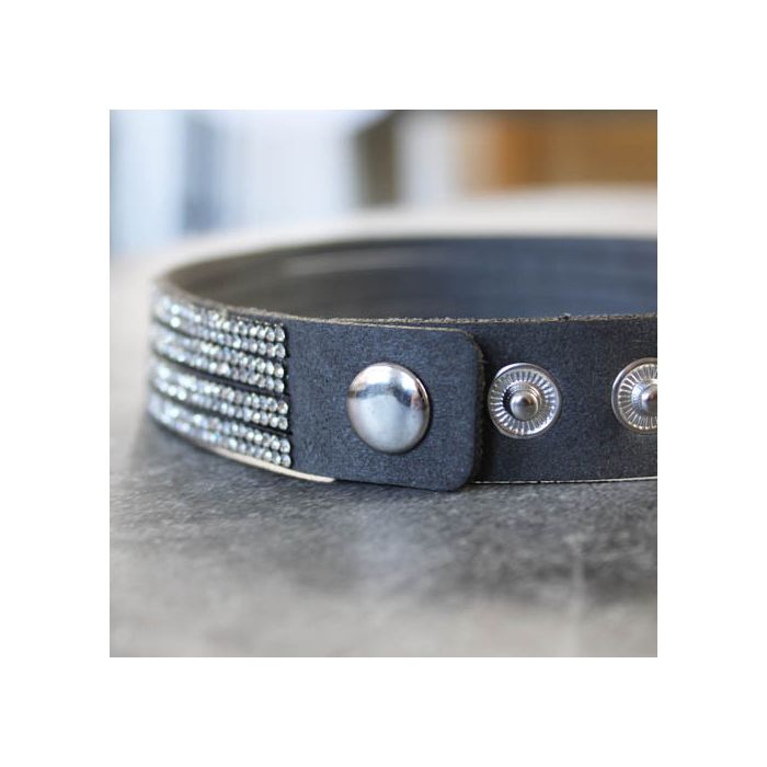 Armband in Strassoptik grau kristall ca. 40 cm 1680-01461 4016490800590  
