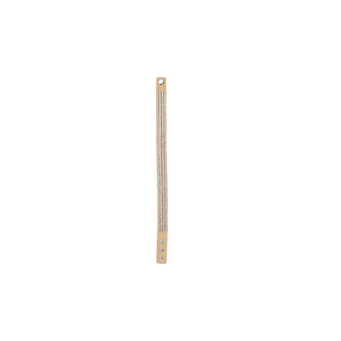 Armband in Strassoptik beige kristall ca. 40 cm 1680-01541 4016490800644  
