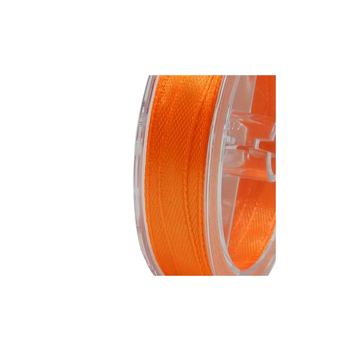 Satin Band orange 10 mm 1 Spule =, Bild 2 von 2