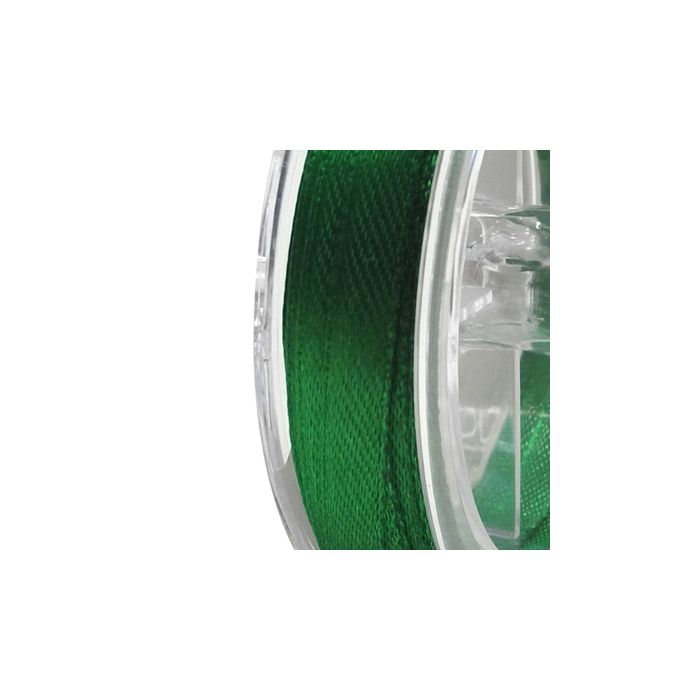 Satin Band dunkelgrün 10 mm 1 Spule = 10 m 1685-10191 4016490854777  