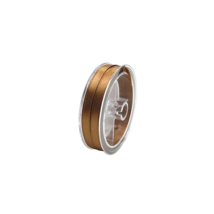 Satin Band braun 10 mm 1 Spule = 10 m 1685-10201 4016490854807  