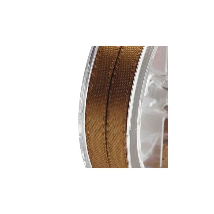 Satin Band braun 10 mm 1 Spule = 10 m 1685-10201 4016490854807  