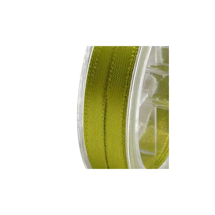 Satin Band oliv 10 mm 1 Spule = 10 m 1685-10211 4016490857495  