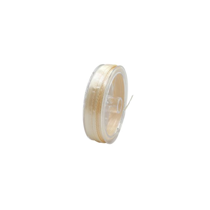 Satin Band creme 10 mm 1 Spule =, Bild 1 von 2