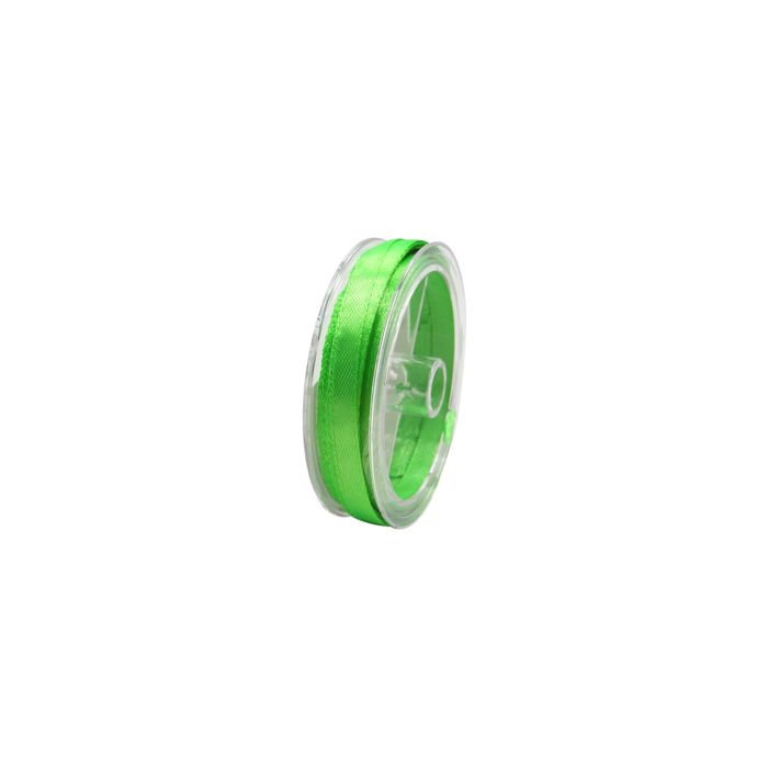 Satin Band hellgrün 3,2 mm 1 Spule = 10 m 1685-32031 4016490855347  