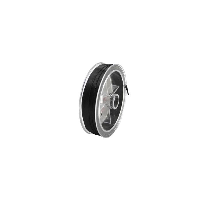 Satin Band schwarz 3,2 mm 1 Spule = 10 m 1685-32291 4016490855392  