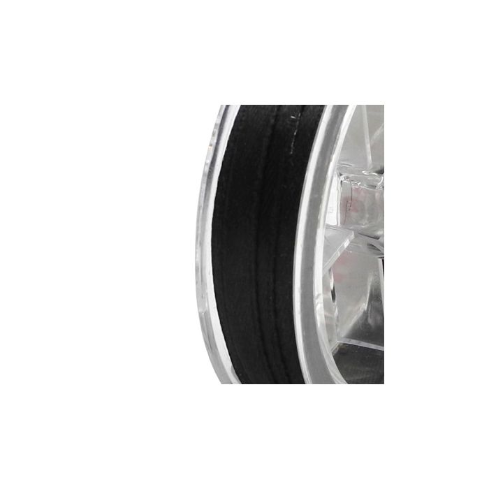 Satin Band schwarz 3,2 mm 1 Spule = 10 m 1685-32291 4016490855392  