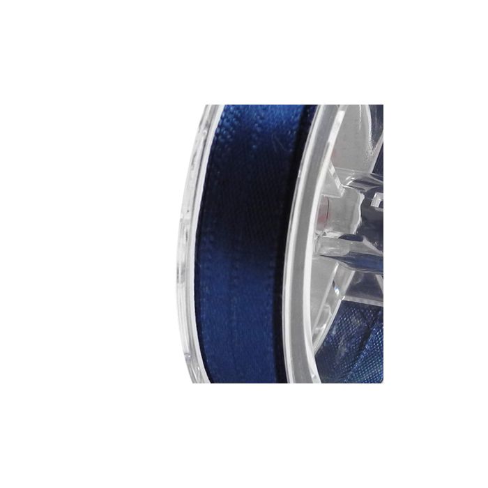 Satin Band dunkelblau 3,2 mm 1 Spule = 10 m, Bild 2 von 2