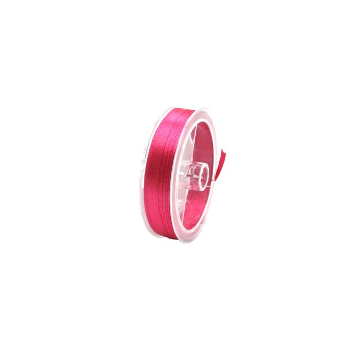Satin Band fuchsia 3,2 mm 1 Spule = 10 m 1685-32531 4016490855309  