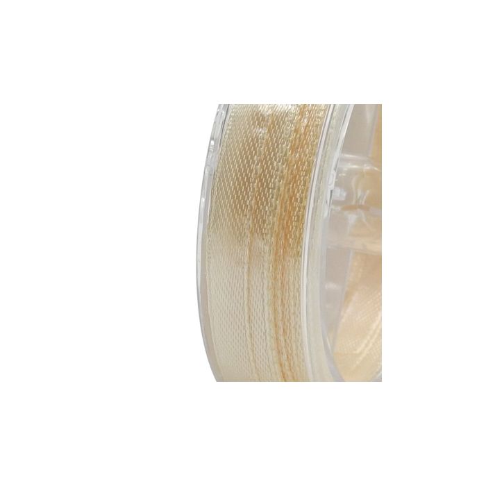 Satin Band creme 3,2 mm 1 Spule = 10 m, Bild 2 von 2