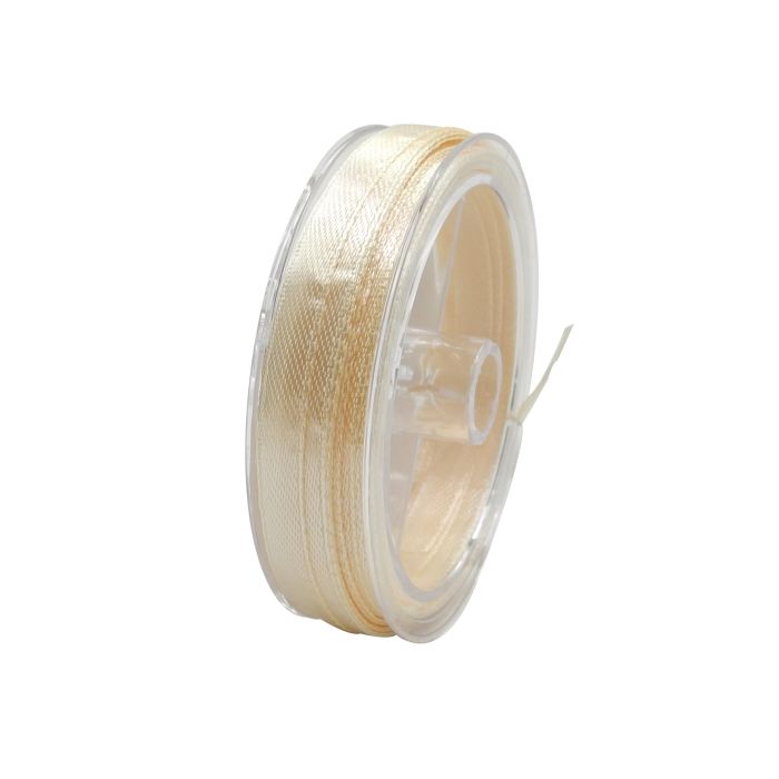 Satin Band creme 6,5 mm 1 Spule = 10 m 5St 1685-65541 4016490856047  