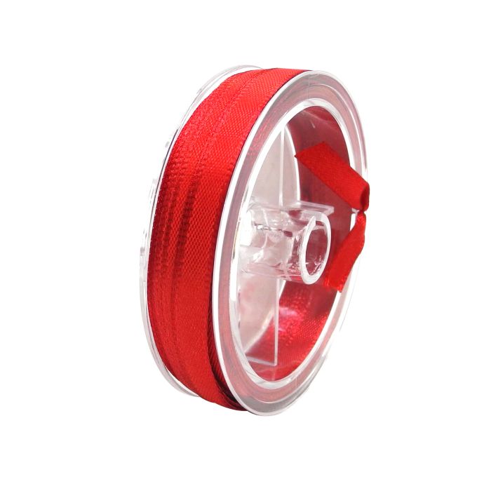 Satin Band weinrot 6,5 mm 1 Spule = 10 m 5St 1685-65801 4016490856092  