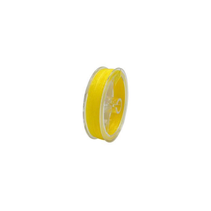 Organza Band gelb 3,2 mm 1 Spule = 10 m, Bild 1 von 2