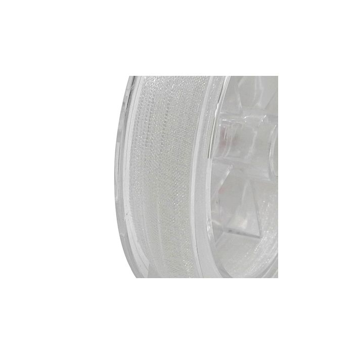 Organza Band weiß 3,2 mm 1 Spule = 10 m 1686-32111 4016490854852  