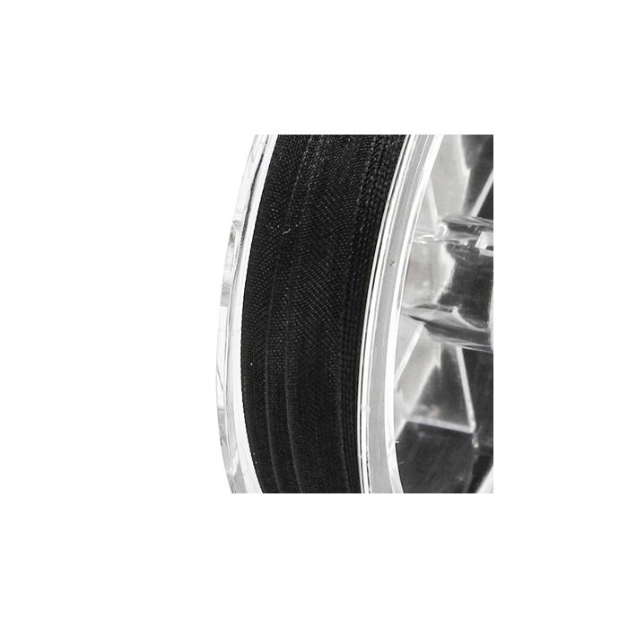 Organza Band schwarz 3,2 mm 1 Spule = 10 m, Bild 2 von 2