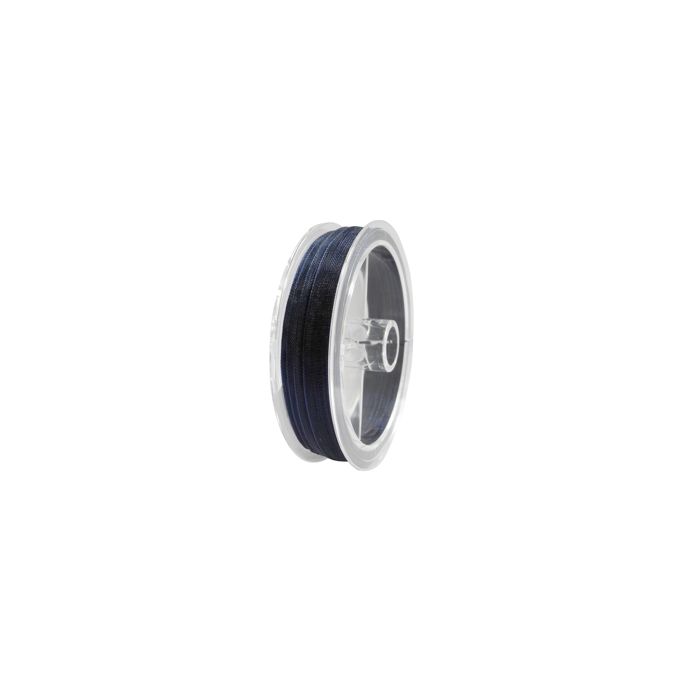 Organza Band marine 3,2 mm 1 Spule = 10 m, Bild 1 von 2