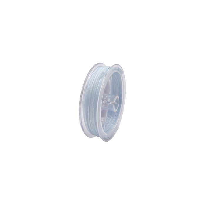 Organza Band hellgrau 3,2 mm 1 Spule = 10 m, Bild 1 von 2