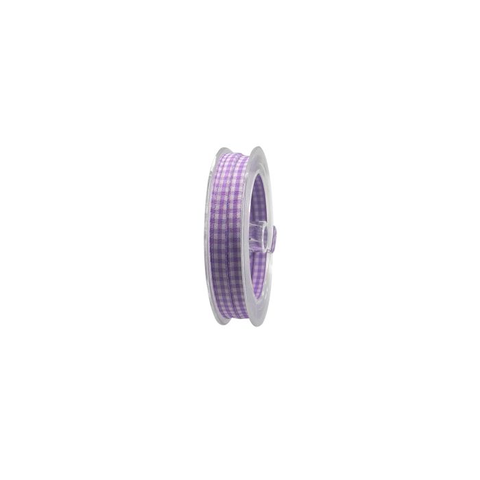 Karoband violet-weiß 6 mm 1 Sp = 10m, Bild 1 von 3