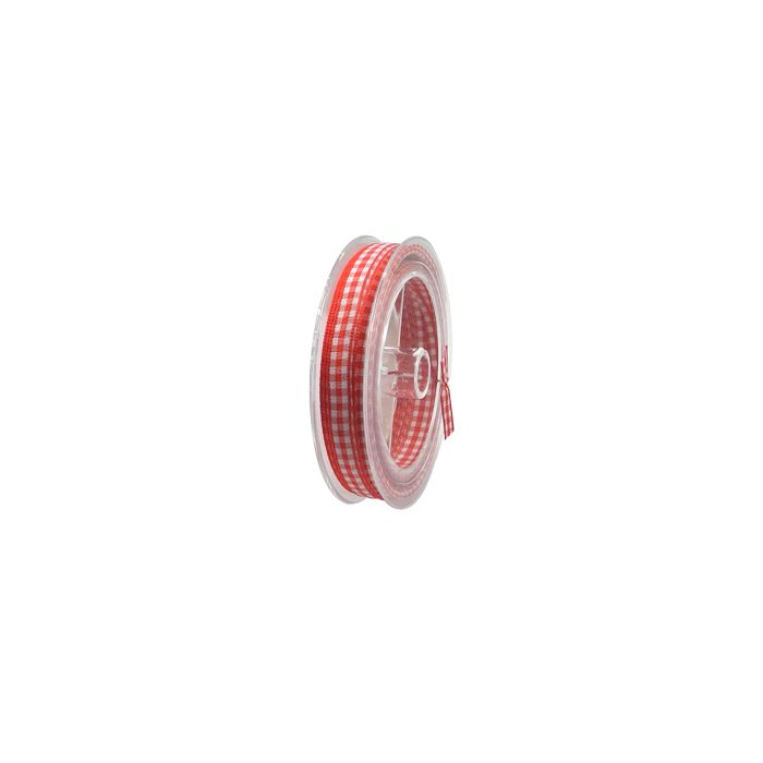 Karoband hellrot-weiß 6 mm 1 Sp = 10m 5St 1687-60231 4016490693741  