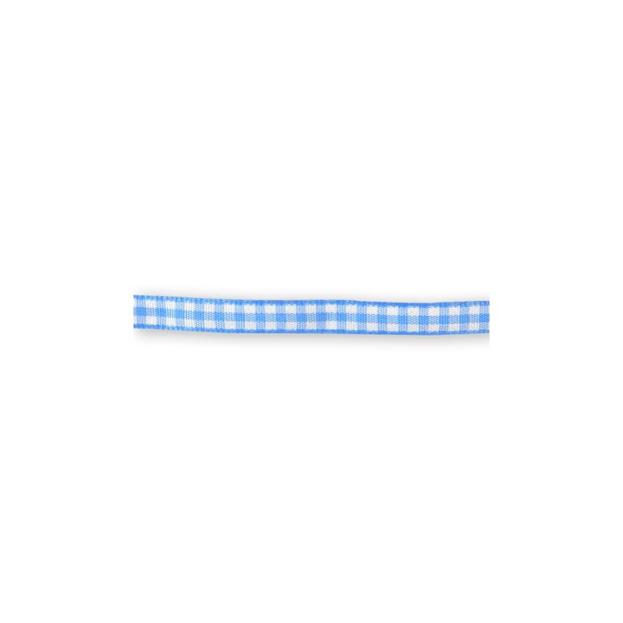 Karoband hellblau-weiß 6 mm 1 Sp = 10m 5St 1687-60441 4016490852025  