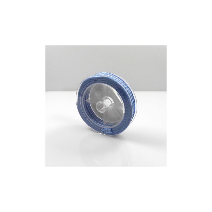 Karoband hellblau-weiß 6 mm 1 Sp = 10m 5St 1687-60441 4016490852025  