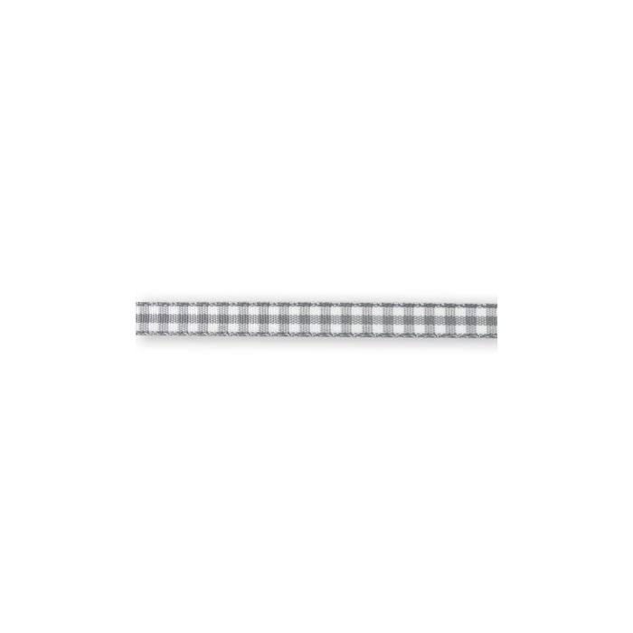 Karoband grau-weiß 6 mm 1 Sp = 10m 5St 1687-60461 4016490852070  