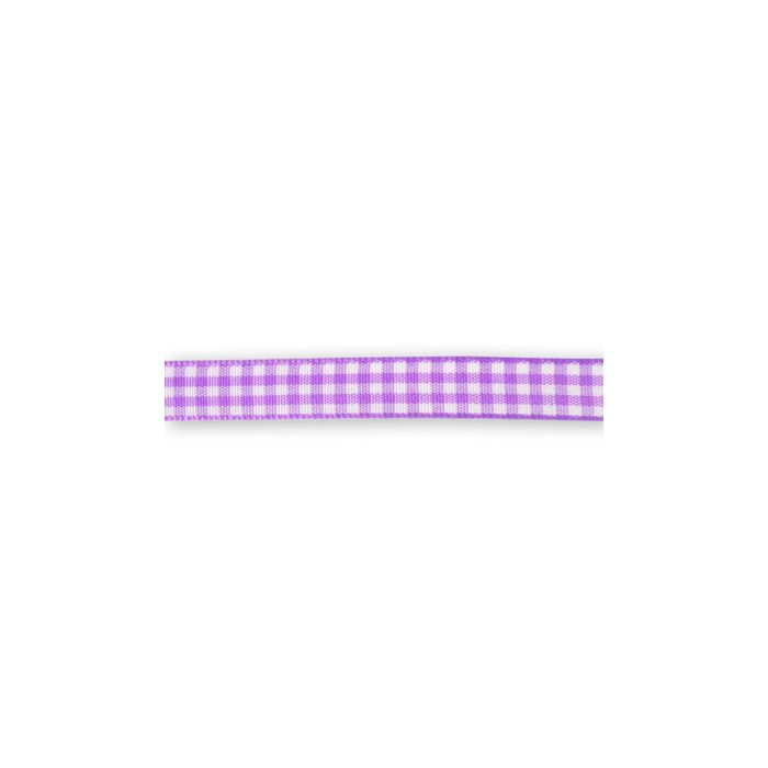 Karoband violet-weiß 9,5 mm 1 Sp = 10m 1687-95061 4016490852117  