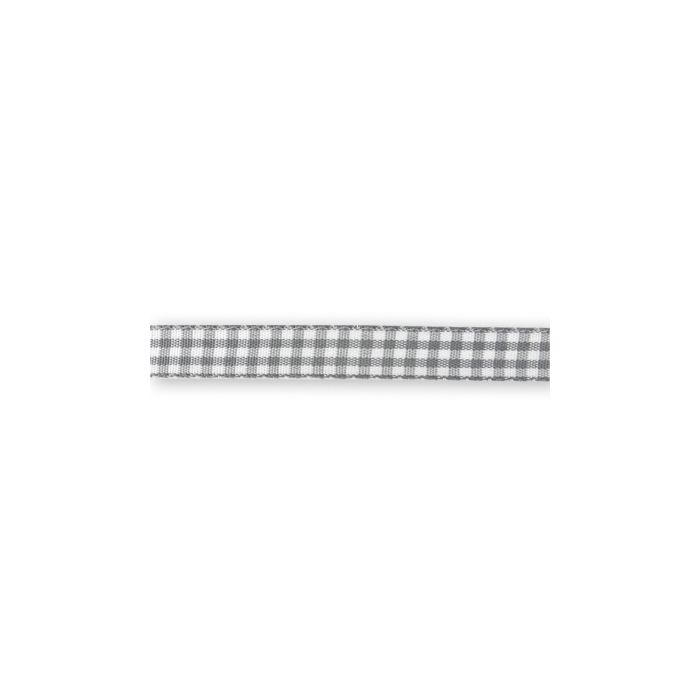 Karoband grau-weiß 9,5 mm 1 Sp = 10m 1687-95461 4016490852131  