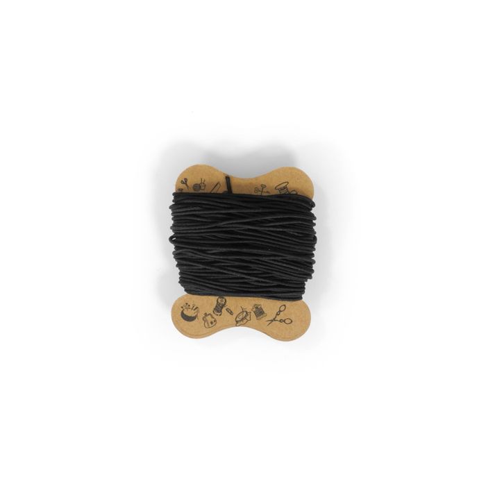 elastische Kordel schwarz 0,8 mm 10 m 1692-08297 4016490888642  