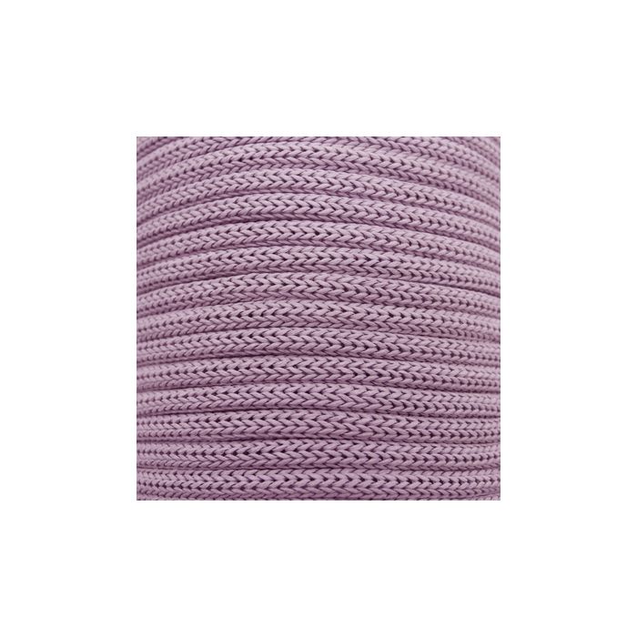 Makramee Garn Kordel aus Papier, recycelt, lila 4 mm