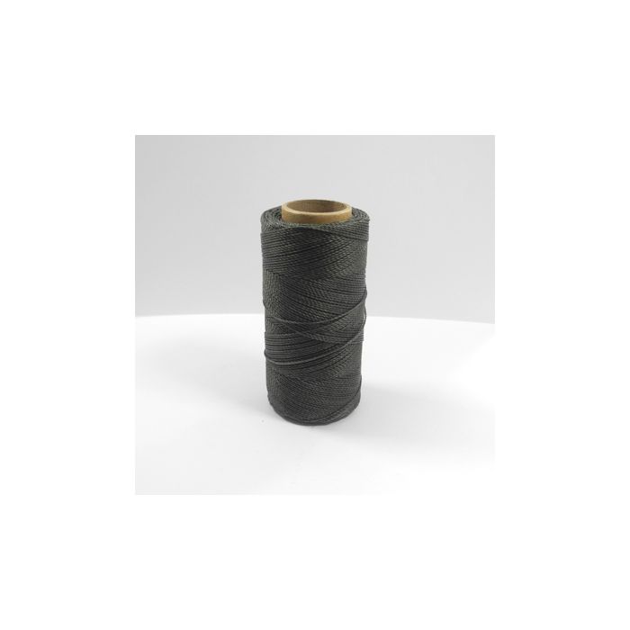 Mikro Makramee gewachstes Polyestergarn dunkelgrün 1 mm Spule ca. = 180 m 1Sp 1694-10031 4016490908050  