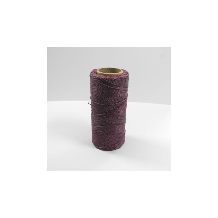 Mikro Makramee gewachstes Polyestergarn dunkellila 1 mm Spule ca. = 180 m 1Sp 1694-10161 4016490908234  