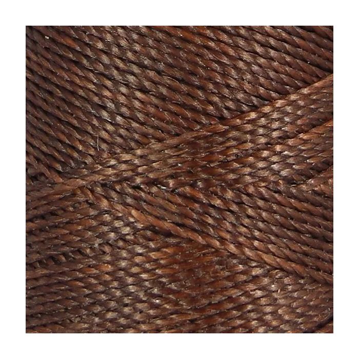 Mikro-Makramee-Garn 1 mm Dunkelbraun – 10 m
