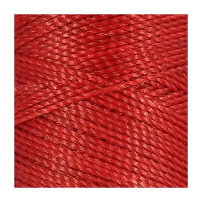 Mikro-Makramee-Garn 1 mm Rot – 10 m
