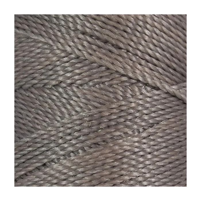 Mikro-Makramee-Garn 1 mm Grau – 10 m